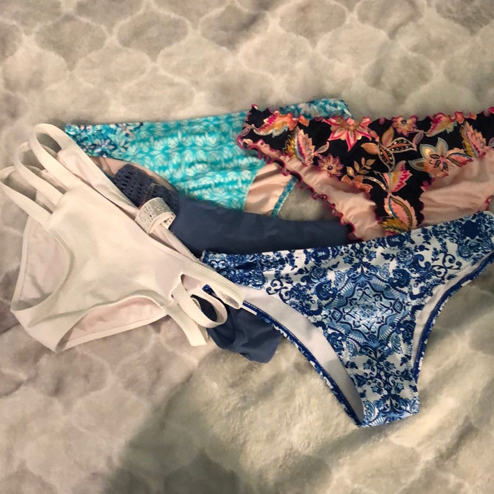 5 Assorted Bikini Bottoms